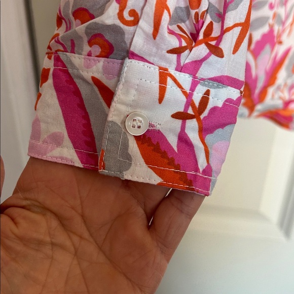 J.McLaughlin Floral Lois Shirt - Picture 3 of 5